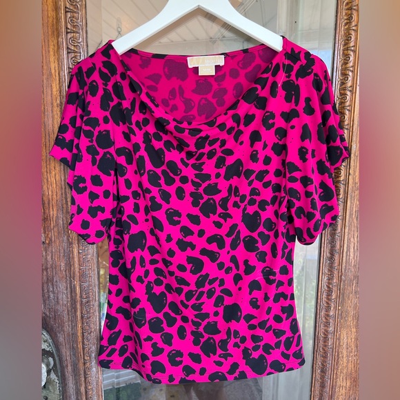 Michael Kors , black and pink print - Picture 1 of 1